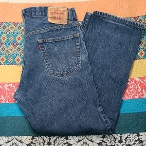 Levi's 505 Relaxed Fit zip fly